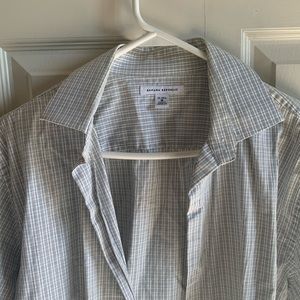 Men’s Banana Republic button up long sleeve shirt size M